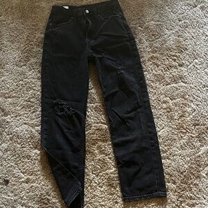 GAP Women's Black Straight Leg Jeans